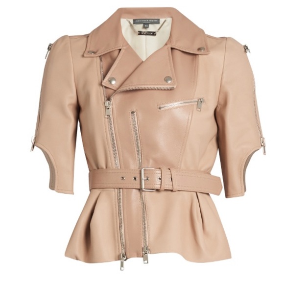 dusky pink short jacket